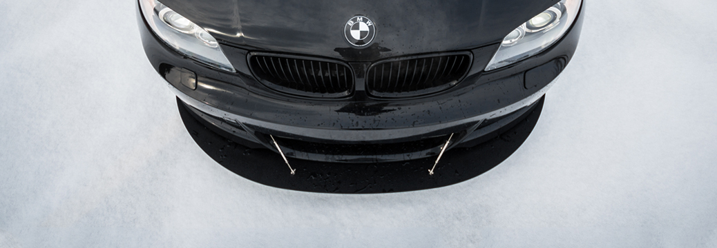 BMW 135i - custom front splitter
